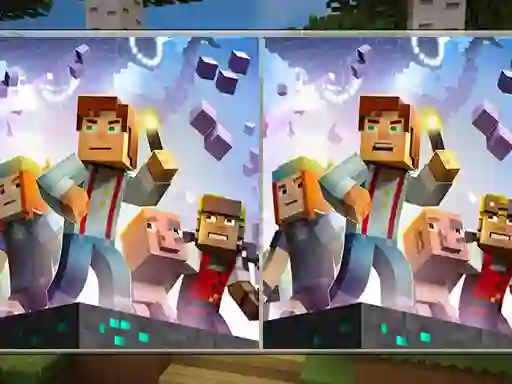 Juego Pixel Craft Differences en línea