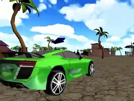Juego Xtreme Beach Car Racing en línea