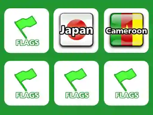 Juego Memory With Flags en línea