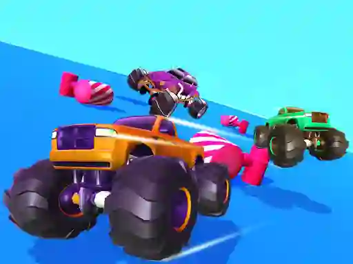 Juego Fall Cars Ultimate Knockout Race en línea