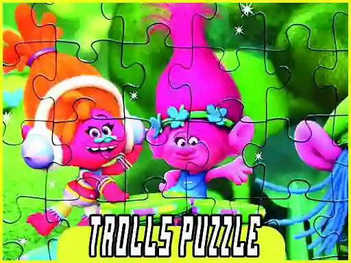 Juego Trolls Puzzle Jigsaw en línea