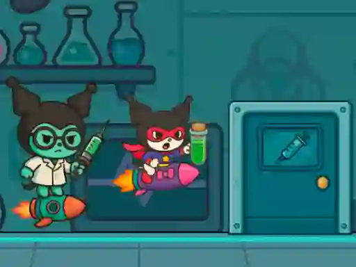 Juego Kitty Kuro Lab Escape en línea