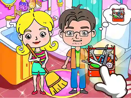 Juego Toka Boka Home Clean Up Design en línea