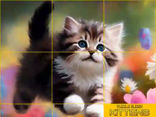 Juego Puzzle Sliding Kittens en línea