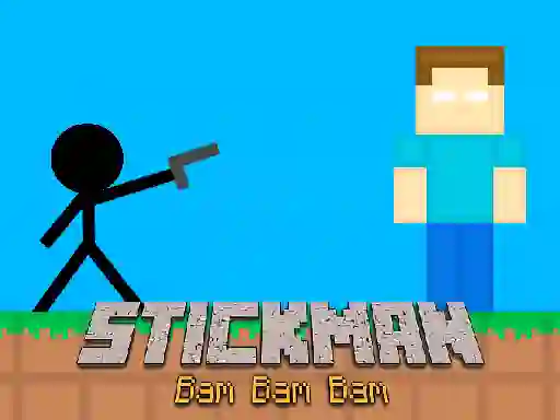 Juego Stickman Bam Bam Bam en línea