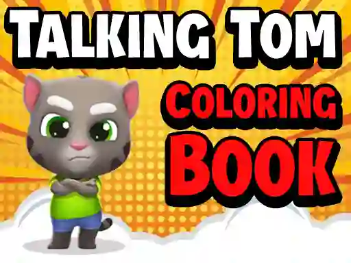 Juego Talking Tom Coloring Books en línea