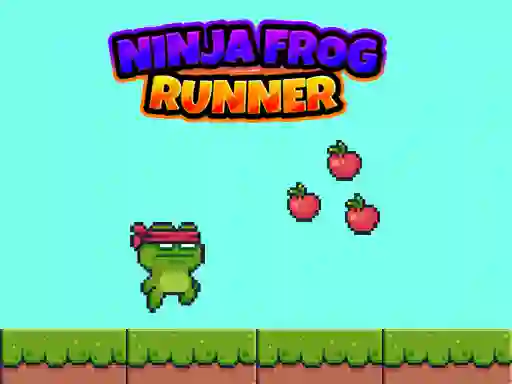 Juego Ninja Frog Runner en línea