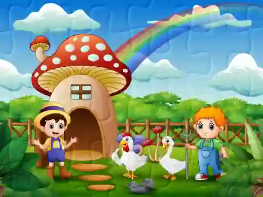 Juego Farm Animal Jigsaw en línea