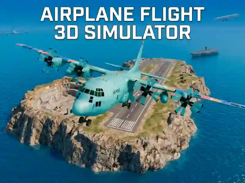 Juego Airplane Flight 3D Simulator en línea