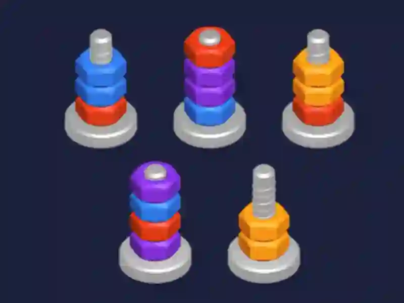 Juego Nut Sort en línea