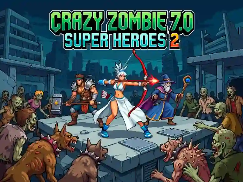 Juego Crazy Zombie 7.0 Super Heroes 2 en línea