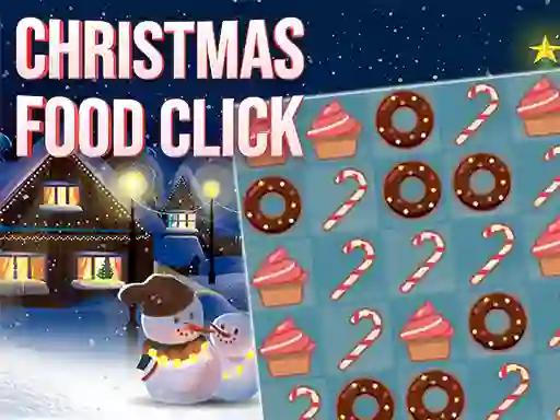Juego Christmas Food Click en línea