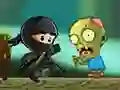 Juego Ninja Kid Vs Zombies en línea