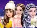 Juego Princesses Go Ice Skating en línea