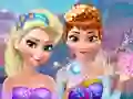 Juego Anna & Elsa Makeover en línea