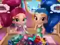 Juego Shimmer And Shine Wardrobe Cleaning en línea
