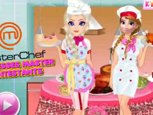 Juego Princesses Masterchef Contestants en línea