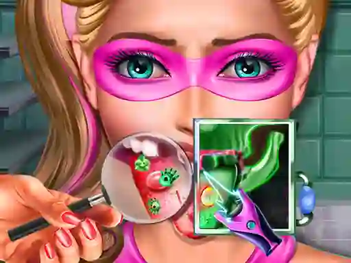 Juego  Super Doll Tongue Doctor en línea