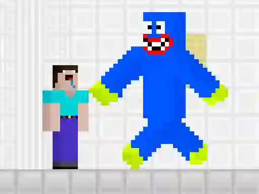 Juego Noob Vs Blue Monster en línea