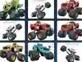 Juego Offroad Trucks Memory en línea