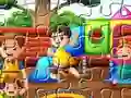 Juego Playing Kids Jigsaw en línea
