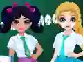 Juego Jacqueline and Eliza School Bag Design Contest en línea