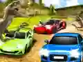 Juego Dino Car Race en línea