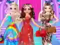 Juego Princesses Different Style Dress Fashion en línea