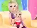 Juego Princess Elsa Baby Born en línea