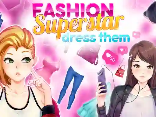 Juego Fashion Superstar Dress Them en línea