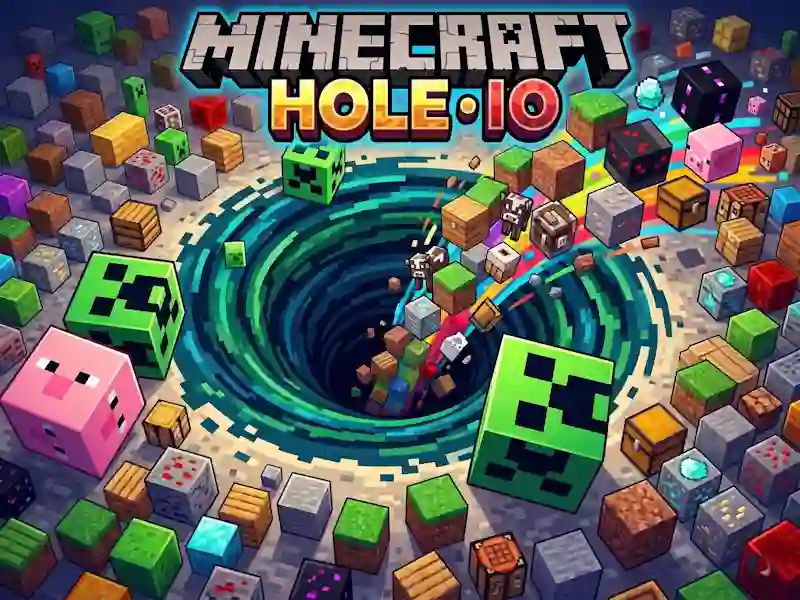 Juego Minecraft Hole IO en línea