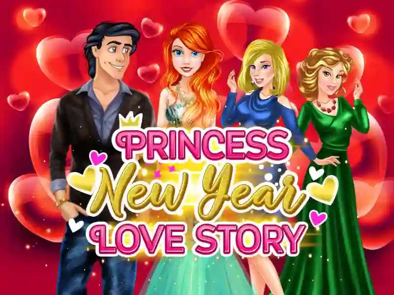 Juego Princess New Year Love Story en línea