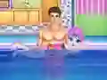 Juego Baby Taylor Learn Swimming en línea