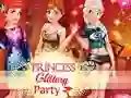 Juego Princesses Glittery Party en línea