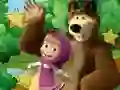 Juego Little Girl And The Bear Hidden Stars en línea