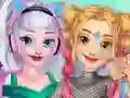 Juego Elsa and Rapunzel Future Fashion en línea