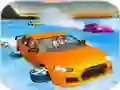 Juego Crazy Water Surfing Car Race en línea