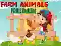 Juego Farm Animals Puzzles Challenge en línea