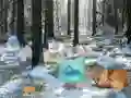 Juego Winter Wonderland Forest Adventure en línea
