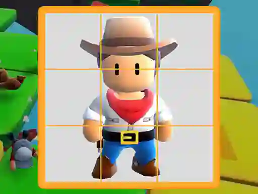 Juego Stumble Boys Sliding Puzzle en línea