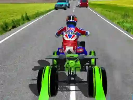 Juego ATV Quad Bike Traffic Racer en línea
