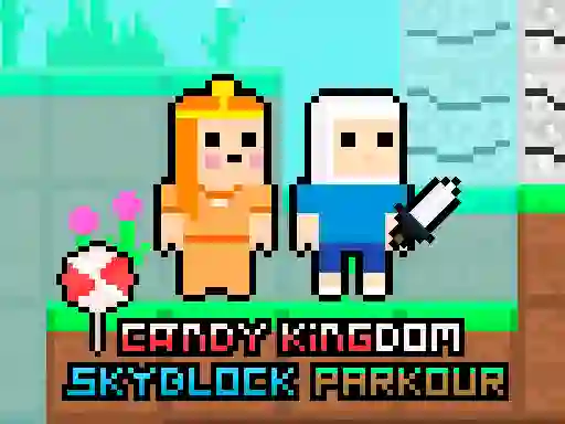 Juego Candy Kingdom Skyblock Parkour en línea