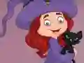 Juego G2E Happy Witch Girl And Cat Room Escape en línea