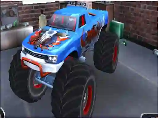 Juego Monster Truck Stunt Adventure en línea