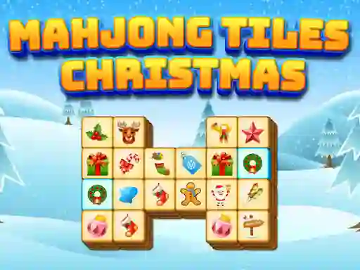 Juego Mahjong Tiles Christmas en línea