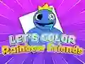 Juego Let's Color: Rainbow Friends en línea
