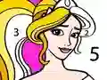 Juego Princess Coloring By Number en línea