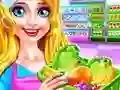 Juego Supermarket Girl Cleanup en línea