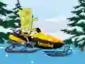 Juego Spongebob Snowmobile en línea