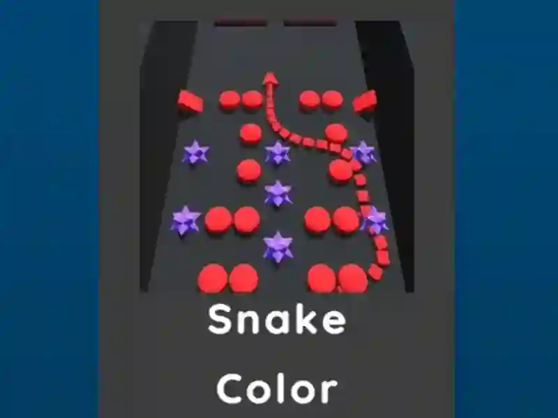 Juego Snake Color en línea